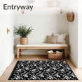 thumbnail image 3 of ODIKA 3x5 Machine Washable Non-Slip Area Rug, Peaceful Fishing Landscape Illustration Ultra Soft Rug, None, 553209, 3 of 7