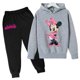 thumbnail image 3 of Conjunto de ropa de Minnie Mouse para niñas pequeñas con traje de otoño e invierno Conjunto de sudaderas con capucha de Mickey Mouse para niños pequeños Ropa para niños pequeños, 3 of 5