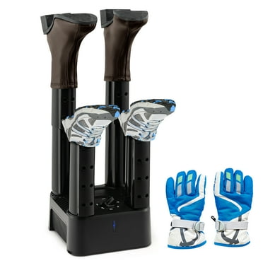 Costway 4 Shoe Electric Dryer W/ Timer, Fan For Boot Glove