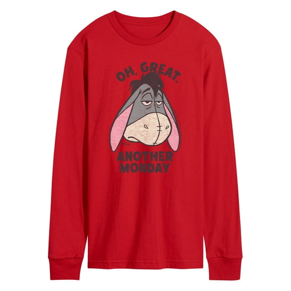 Winnie The Pooh - Oh Great Eeyore - Men's Long Sleeve Graphic T-Shirt