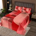 thumbnail image 2 of Erosebridal Vintage Abstract Coverlet Set Queen, Geometric Stripes Bedding Set, Mid Century Bed Set, Breathable Room Decor, 3 Pieces, 2 of 5