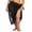 Black 4, variant on Women Sarong Swimwear Coverups Chiffon Long Bikini Wraps Sheer Beach Bathing Suit Cover Up