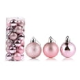 thumbnail image 2 of SPRING PARK 24Pcs 4/6/8cm Christmas Tree Baubles Xmas Ball Decor Hanging Ornament Home Party, 2 of 7