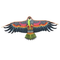 Holloyiver 43.3Inch Eagle Kite for Kids and Adults, Each Kite with 98Ft Line Handle, Easy to Fly Single Line String for Beach Trip Park Family Outdoor Games and Activities