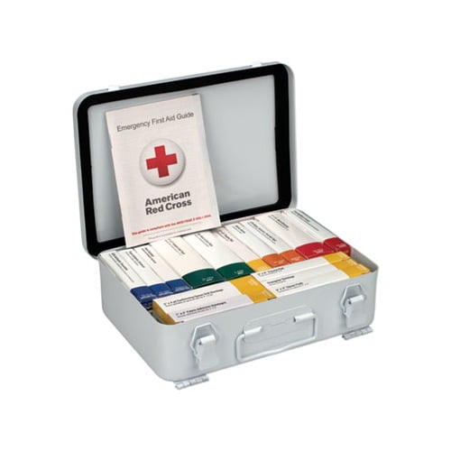 Unitized ANSI Compliant Class A Type III First Aid Kit for 25 People 16 Units
