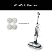 Shark Steam & Scrub Scrubbing Steam Mop, Corded, Steam Blaster, Rotating Scrubbing Pads, 3 Steam Modes, S8201
