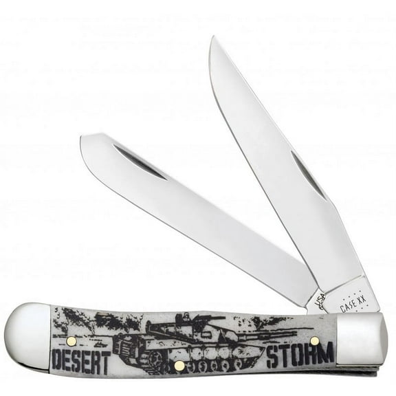 Case Cutlery 50953 Desert Storm Trapper Nat Folding Pocket Knife