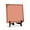 Peach, variant on Post-It Note Style MDF Table Signs (5x5” Square) | Dry Wipe to Personalize Your Message| Does Not Include Dry Wipe Pen | Black Acrylic Easel for Display (Blue)