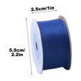 thumbnail image 3 of 2.5cm Solid Color Ribbon Christmas Gift Box Ribbon Decoration for Wrapping, 3 of 5