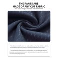 thumbnail image 4 of WOSAWE Men's Cycling Bib Pants High-Density Padded Bike Long Legging, 4 of 8