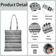 thumbnail image 4 of Rustic Home Decor Aesthetic Room Washable Tote - Foldable Reusable Grocery Bag, 4 of 5