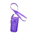 thumbnail image 2 of Portabotellas de agua perfecl malla bolsa plegable para botellas de playa PÚRPURA, 2 of 7