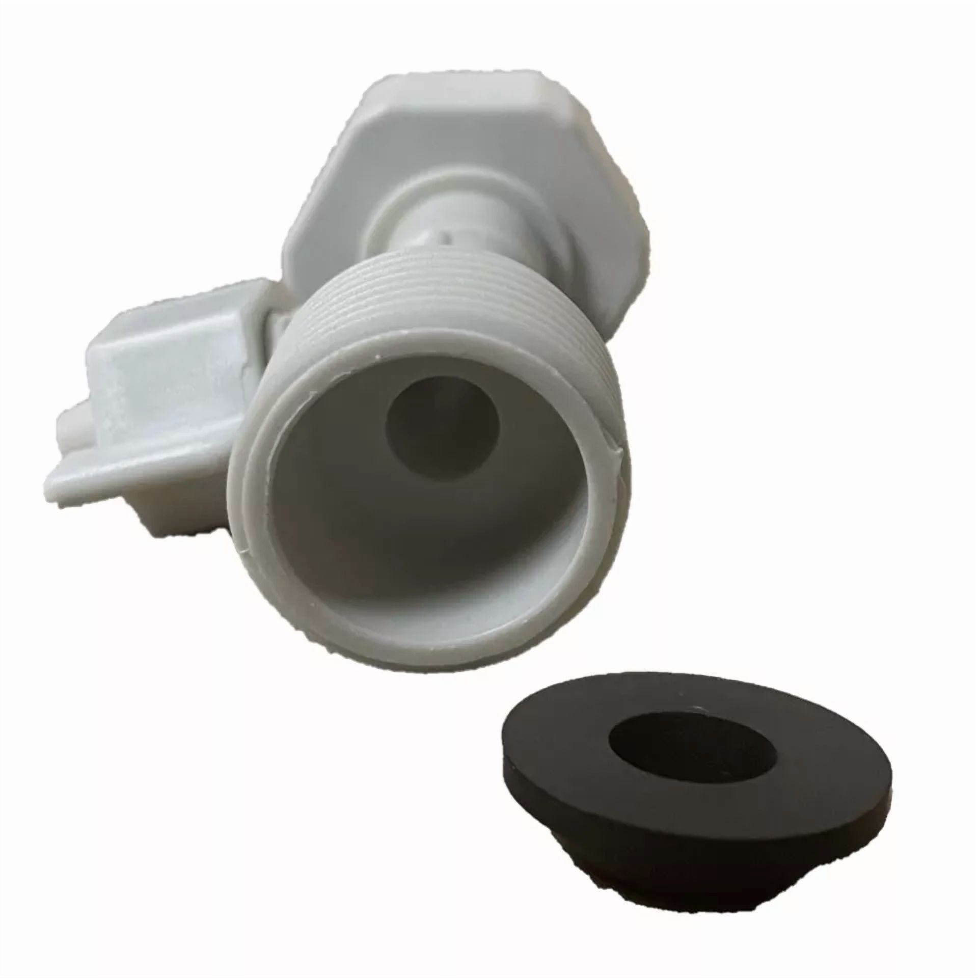 CIRCLE- Bidet T Adapter Attachment, 7/8 In. Male, 7/8 In. Female, 1/4 In Hose Attachment