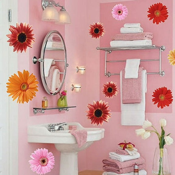 Wall Deco Sticker GERBERA FLOWER 215-CP008