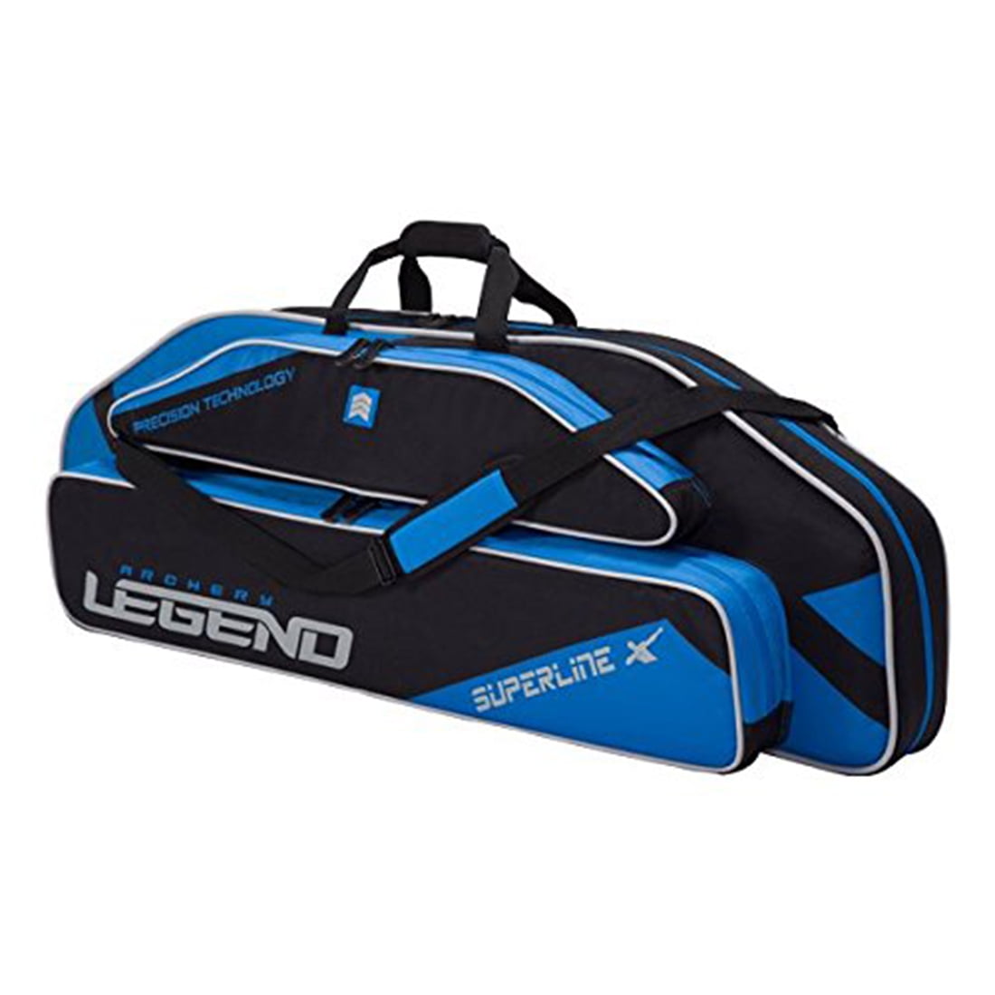 Bow Secured with Fastening Straps Mesh Pockets Inside Length 35.4 Legend Archery Crusader Compound Bow Case Backpack