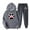 Gray, variant on successthop 2 Piece Lounge Set Women Fleece Long Sleeve Hoodie and Jogger Sweatpant Claws Fall Sportwear with Pockets