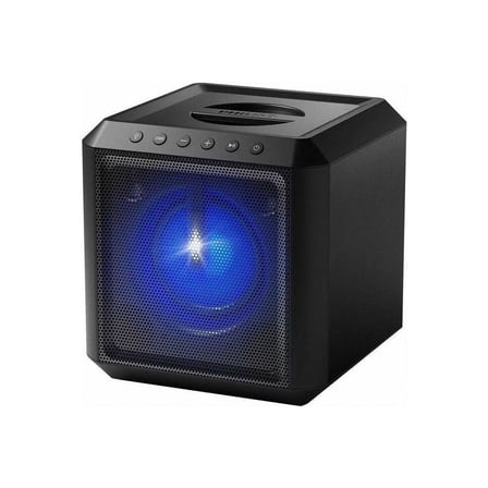 Philips TAX4207 Bluetooth Portable Party Cube Speaker, LED Lighting, 12 Hour
