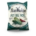 thumbnail image 2 of (2 pack) Miss Vickie's Spicy Dill Pickle Kettle Cooked Potato Chips, 12 Pack, 2 of 6