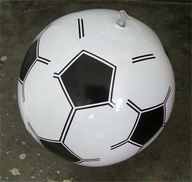38cm Inflatable Blow Up Novelty Football Beach Ball Soccer Ball Kids Outdoor HC 