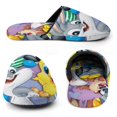 thumbnail image 4 of Mens Cozy Slippers Looney Tunes Cartoons Warm Soft Plush Slipper Slip-on House Shoes for Home Indoor Outdoor, 4 of 8