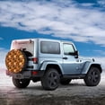 thumbnail image 2 of Haiem Spare Tire Cover , Wheel Cover with Happy Halloween1 printed, Camper Spare Tire Cover Fit for Jeep Wrangler Rv SUV Truck Travel Trailer-14 inch, 2 of 8