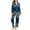 L820002-Blue, variant on SwiftWear Womens Plaid Pajamas Long Sleeve Sleepwear Button Down Lapel Shirt and Pants 2 Piece PJs Set Soft Nightwear with Pocket M