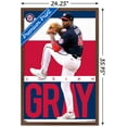 thumbnail image 3 of MLB Washington Nationals - Josiah Gray 23 Wall Poster, 22.375" x 34" Framed, 3 of 6