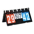thumbnail image 2 of Flip Score Board Manual Tabletop Scoreboard for Soccer Baseball Table Tennis Style A, 2 of 8