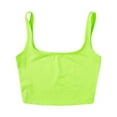 thumbnail image 4 of Top Sans Manches Femme Été Dame Bandeau Extensible Crop Top, 4 of 5