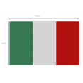 thumbnail image 2 of Partidario grande Yotijar nacional italiana 5 pies x 3 piezas Bandera, 2 of 8
