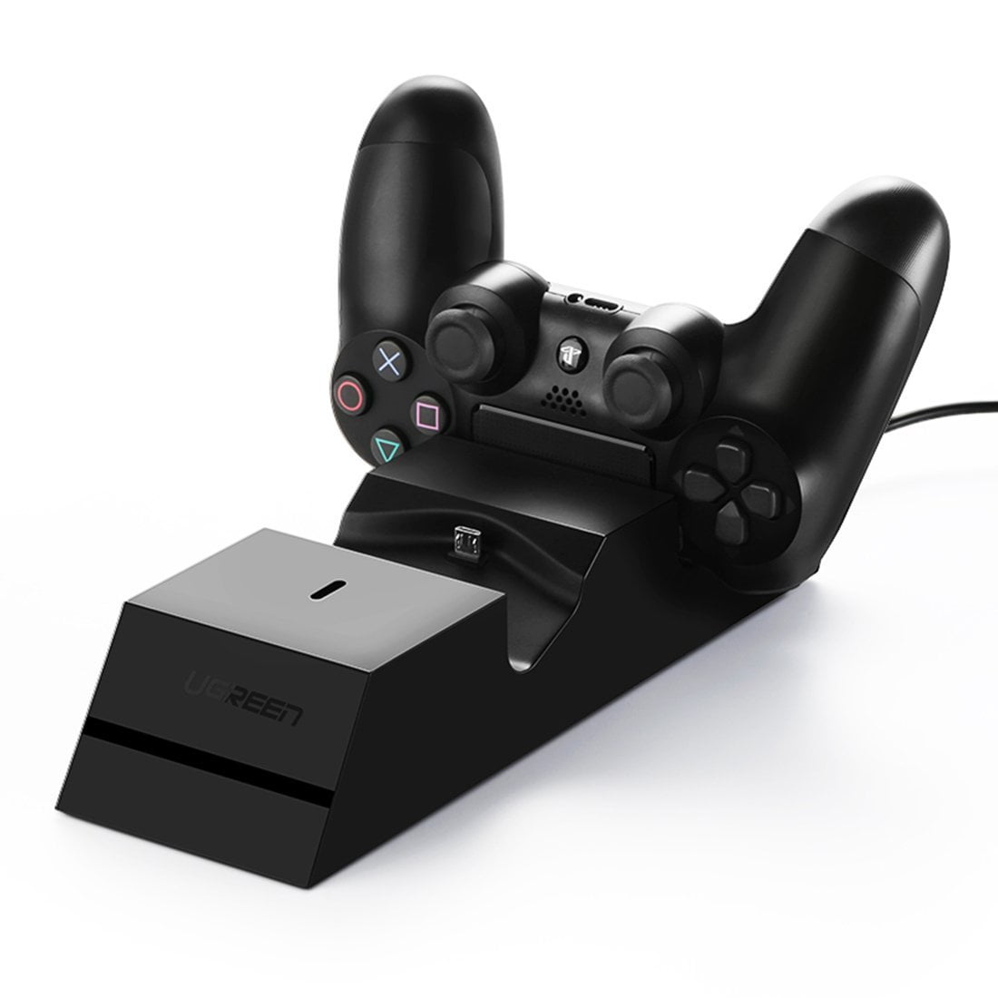 UGREEN Charger for PS4 Controller DualShock 4 Dual USB Charging Dock