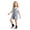 0##Light Blue511, variant on Little Girls Denim Overalls Summer Casual Dungarees Romper with Adjustable Straps