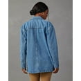 thumbnail image 3 of utcoco Womens Jean Jacket Casual Loose Button Down Denim Jacket, 3 of 4