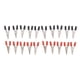 thumbnail image 2 of Pinza De Cocodrilo, Abrazadera De Prueba Eléctrica, 20 Piezas, Resorte Resistente, Rojo Y Negro Para Uso Industrial, 2 of 7