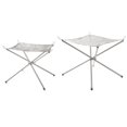 thumbnail image 4 of Camping Fire Rack Grill Parrilla de barbacoa desmontable plegable (grande + guantes) Likrtyny 5ld7ha9nb6lh6xd5, 4 of 9