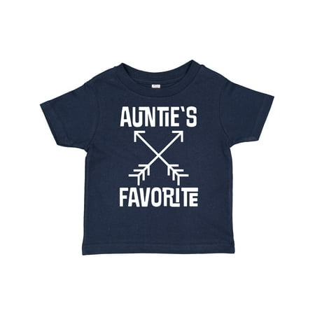 

Inktastic Auntie Favorite Niece Nephew Gift Toddler Boy or Toddler Girl T-Shirt