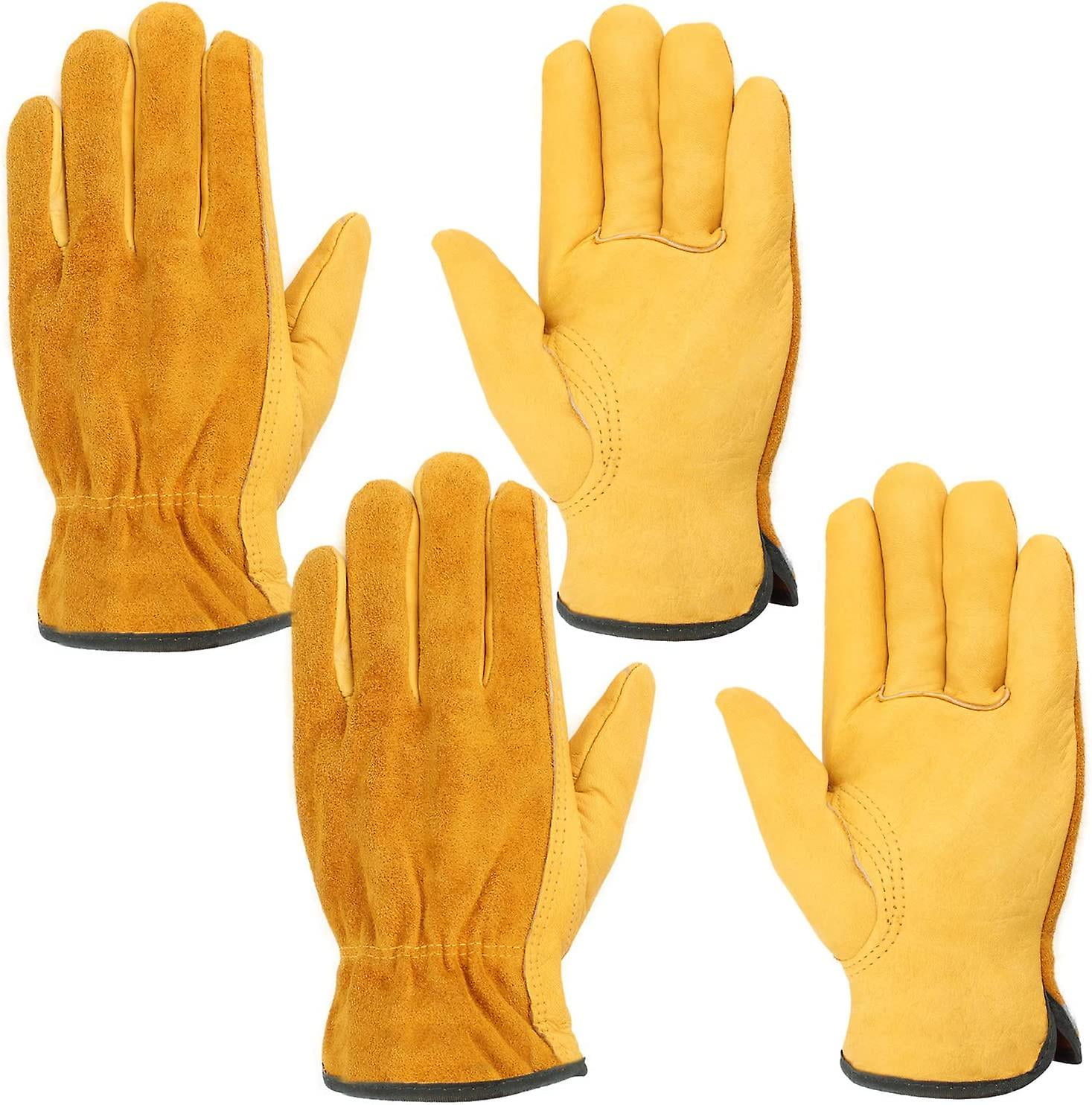 Jinsinto Heavy Duty Work Gloves Cut Resistant Gloves Size: L