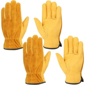 Jinsinto Gants de travail lourds Gants résistants coupés Taille : L