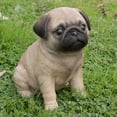 thumbnail image 1 of Hi Line Figurine Chiot Pug Assis, 1 of 6