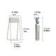 thumbnail image 2 of Yuarrent Pinzas prácticas para ollas, pinzas de acero inoxidable para trabajo pesado, pinzas para vaporizador de mano, herramienta de sujeción, Organizadores de utensilios de cocina Yuarrent HA080026-00B, 2 of 6