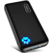 INIU Portable Charger, 18W PD3.0 QC4.0 Fast Charging USB C 20000mAh Compact Power Bank, Tri-Outputs Battery Pack