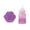 Purple#03, variant on Simulation Round Shape Squishy Fidget Toys for Adults Soft TPRA Sensory Gadget Pink Blue and Purple Office Desk Accessory Pressure Relief Tool 2.17 Inch 2 Pack