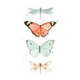 thumbnail image 2 of Parker, Jennifer Paxton 11x18 Gold Ornate Wood Framed with Double Matting Museum Art Print Titled - Summer Butterflies I, 2 of 4