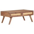 thumbnail image 1 of vidaXL Coffee Table 100x60x40 cm Solid Mango Wood, 1 of 5