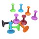 thumbnail image 1 of Strong Rubber Protective Canopies for Tent Shafts Highlighting Light Waterproof Plastic Headpieces Multicolor, 1 of 4