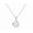 Silver Tone, variant on Women's Stainless Steel Gold or Silver Dainty Round Chain Necklace SCP 3168 S
