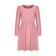 thumbnail image 4 of cfhntfmh Casual Dresses for Women Soft Crew Neck Knit Wedding Guest Dress Fashion Long Sleeve Party Club A-Line Dresses, 4 of 6