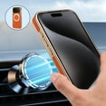 thumbnail image 5 of Dteck Case for iPhone 17 Pro Max, Shockproof Magnetic PU Leather Ring Stand Electroplated Plating Slim Hard Protective Cover, Blue, 5 of 7