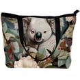 thumbnail image 2 of Koala Canvas Leather Hand-Held Bag Twill Sponge Jeanette Mix 30x10.5x39cm/11.8x4.1x15.4in, 2 of 5