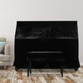 thumbnail image 3 of Soft Piano Cover, Polyester Upright Piano Cover, Home For Indoor, 3 of 8